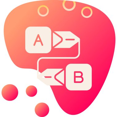 Beyin simgesi, vektör illüstrasyonu