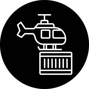 Uçak simgesinin vektör illüstrasyonu