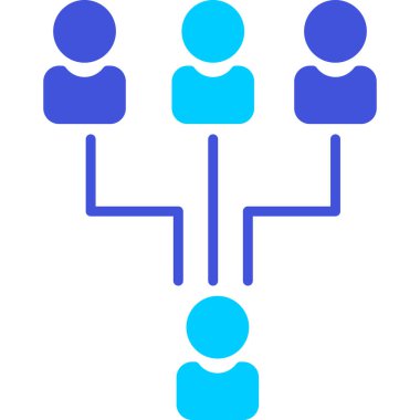 ağ bağlantısı insanlar simgesi