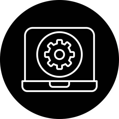 vektör seo simgesi, trend görünüm konsepti