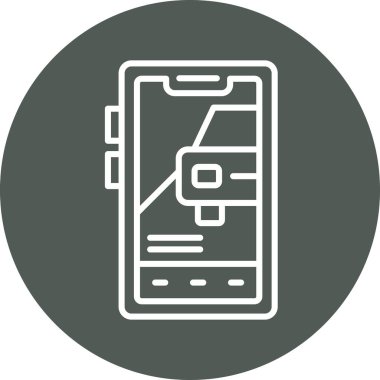 seo modern simgesinin vektör illüstrasyonu