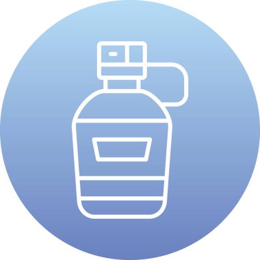 şişe simgesi vektör illüstrasyonu