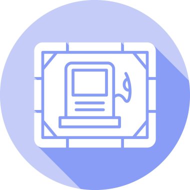 seo modern simgesinin vektör illüstrasyonu