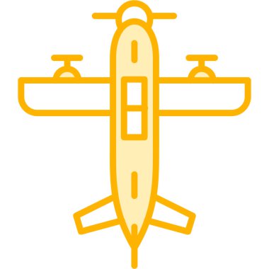 Tek bir izole simgenin vektör illüstrasyonu