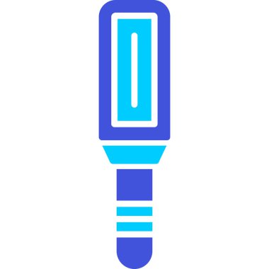 Termometre. Web simgesi basit illüstrasyon