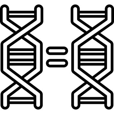 DNA molekül vektör çizimi