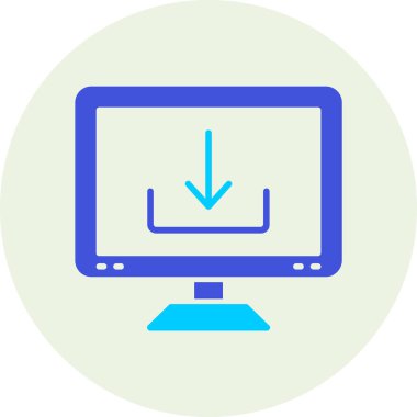 Ağ simgesi. Web 'in basit illüstrasyonu