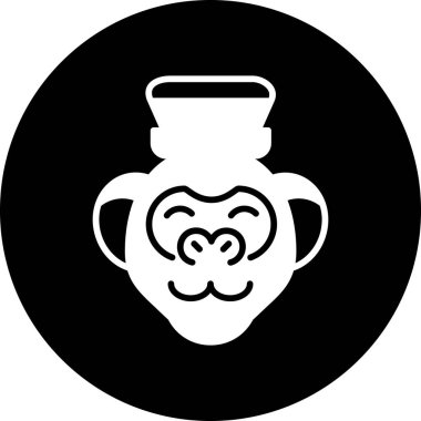 Bir çay simgesinin vektör illüstrasyonu