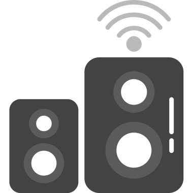 ses hoparlörü vektör simgesi