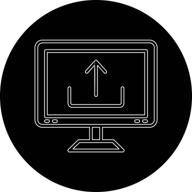 seo modern simgesinin vektör illüstrasyonu