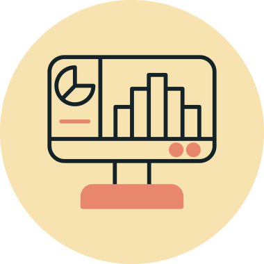 iş simgesi vektör illüstrasyonu