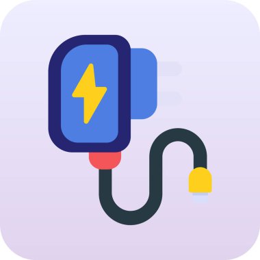 elektrik güç kablosu vektörü