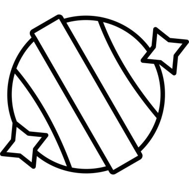 Bir yıldızın basit el çizilmiş doodle
