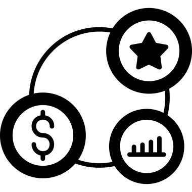 iş simgesi vektör illüstrasyonu