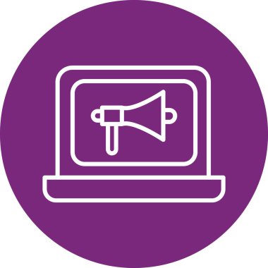 seo modern simgesinin vektör illüstrasyonu