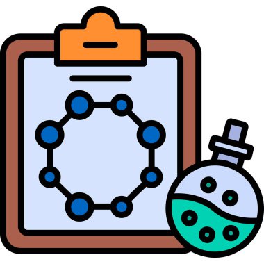 kimyasal kimyasal deney renk simgesi