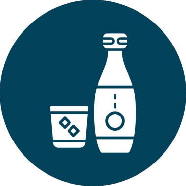 Modern gıda ikonunun vektör illüstrasyonu