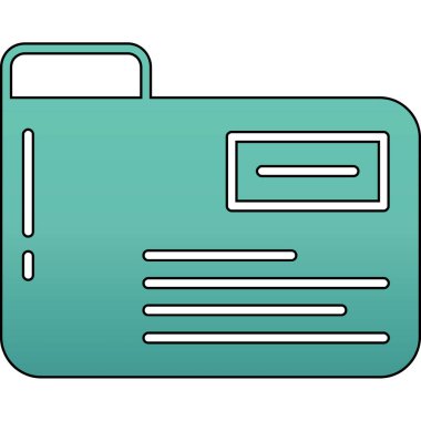 Web ve mobil vektör simgesi.