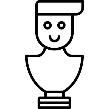 Kupa ikonu. Beyaz arkaplanda izole edilmiş web tasarımı için özet kupa vektörü simgesi