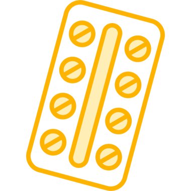 Tıbbi ilaçlar. Web simgesi