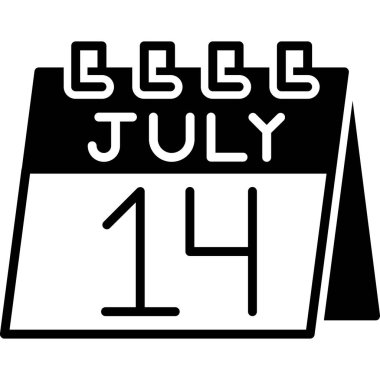 Takvim simgesi vektör illüstrasyon tasarımı