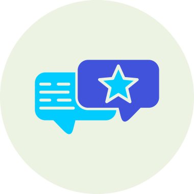 Konuş. Web simgesi basit illüstrasyon