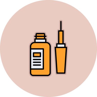 şişe simgesi vektör illüstrasyonu