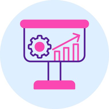 seo simgesinin vektör modern illüstrasyonu