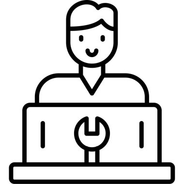 yönetici simgesi, özet biçimi