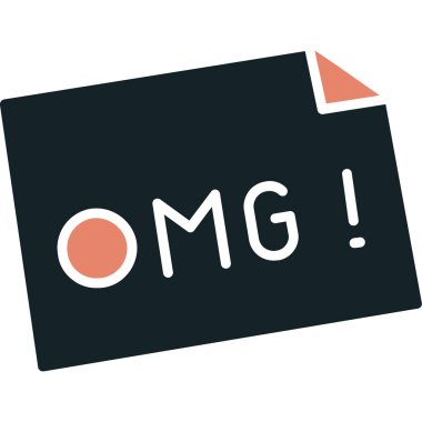 Beyaz bir konuşma baloncuğunun vektör çizimi..