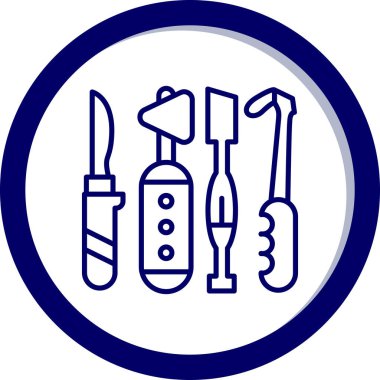 Bir grup araç simgesinin vektör illüstrasyonu