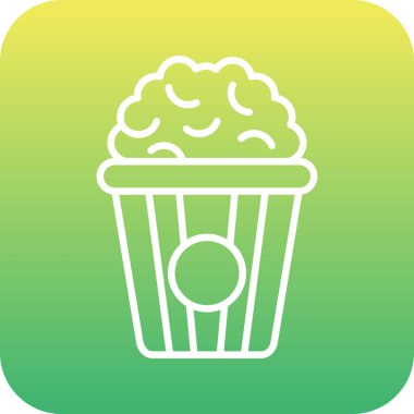 Eşsiz cupcake vektör simgesi