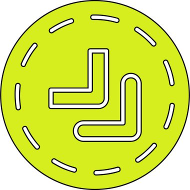 Toplu bir çizgi film simgesinin vektör çizimi