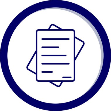 Kontrol listesi simgesi vektör illüstrasyonu