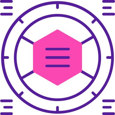 seo modern simgesinin vektör illüstrasyonu