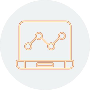 Seo simgesinin vektör illüstrasyonu