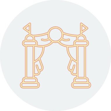 Modern b 'nin vektör illüstrasyonu eksik simgesi