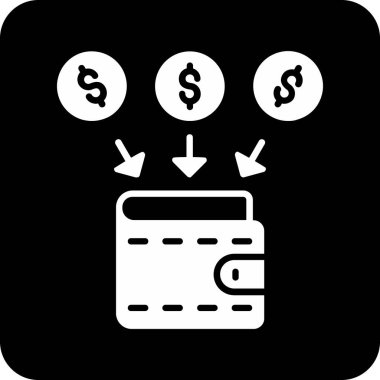 para simgesi vektör illüstrasyonu