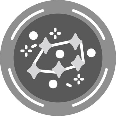 bakteri simgesi vektör illüstrasyonu