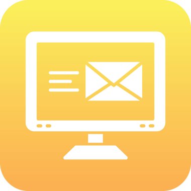 vektör e- posta simgesi