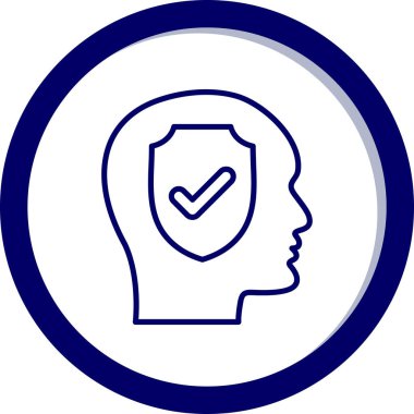 Modern simgenin vektör illüstrasyonu