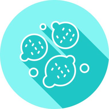 Karpuz. Web simgesi basit illüstrasyon