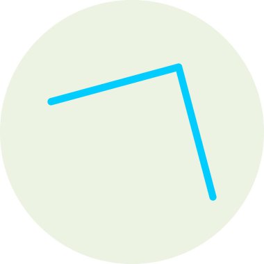 çizelge simgesi soyut arkaplanda izole edildi