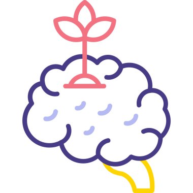 Bulut simgesi vektör illüstrasyonu