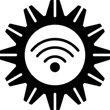 wifi simgesi vektör illüstrasyonu