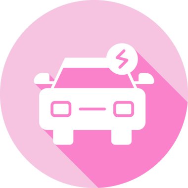 - Araba. Web simgesi basit illüstrasyon