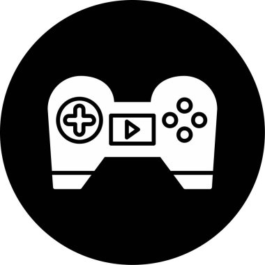 Seo ve teknoloji simgesinin vektör illüstrasyonu