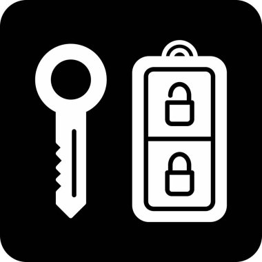 Anahtar. Web simgesi basit illüstrasyon