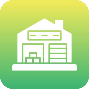 eşsiz bina ve ev vektör simgesi