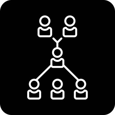 ağ paylaşım simgesi çizimi